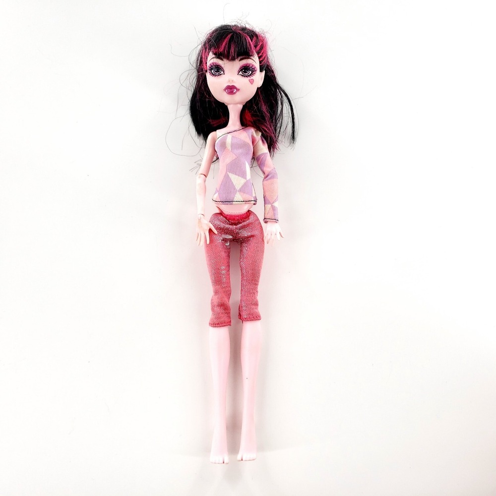 Monster High Druculaura Doll First Wave Elastic Waist Loose Joints Incomplete